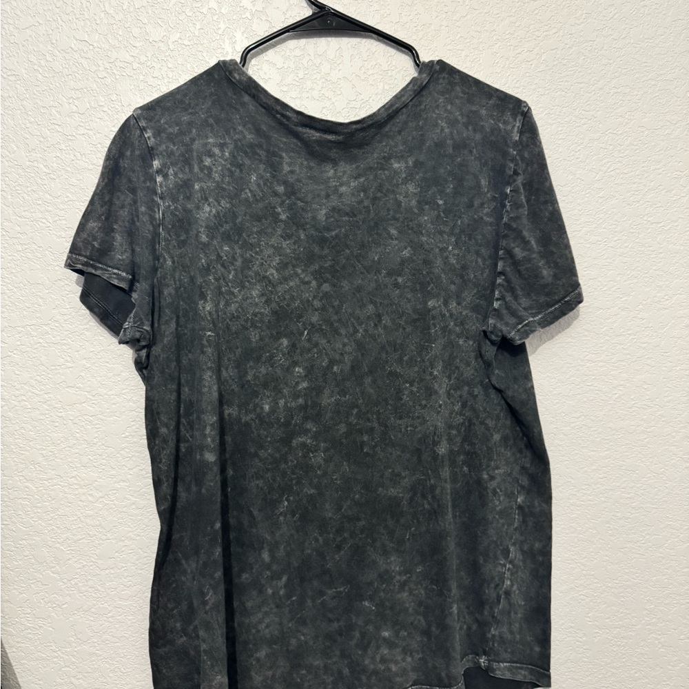 Torrid Charcoal Graphic Tee with Cutout Design BeetleJuice - Picture 4 of 4